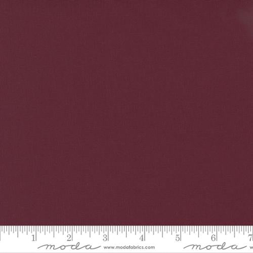 Bella Solids Deep Burgundy 9900 114 Moda Half Yard