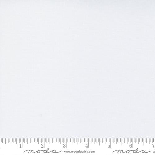Bella Solids Super White 9900 436 Moda Half Yard