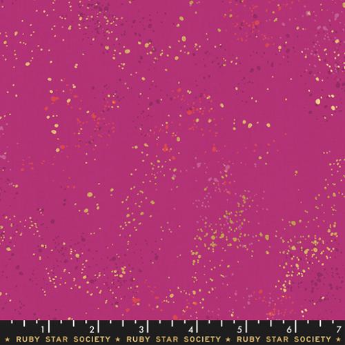 Speckled Metallic Berry RS5027 62M Rashida Coleman Hale Ruby Star Moda Half Yard