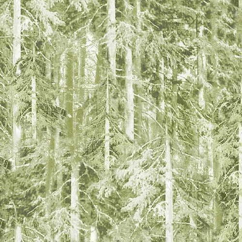 Girls Gone Camping DCX12761-SAGE-D Summer Forest Sage Michael Miller Half Yard