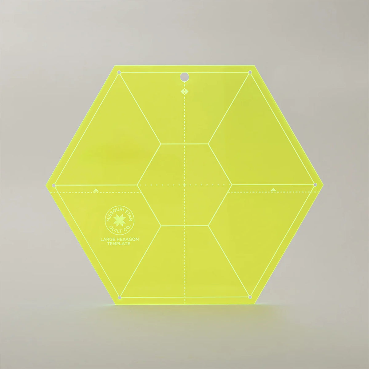 Missouri Star Large Hexagon Template