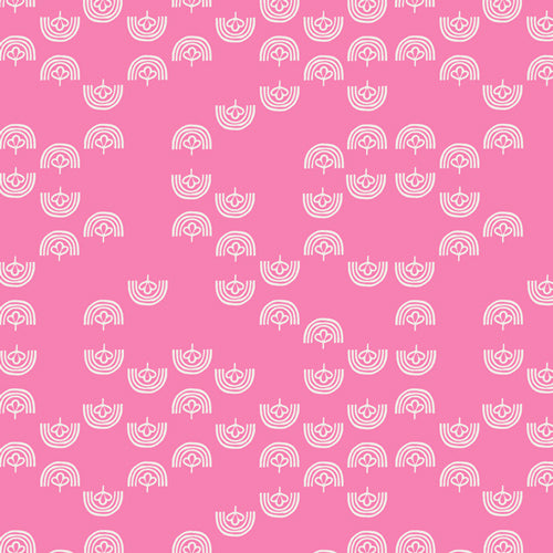 Oh, Meow! Meowtain Meadows OHM-33449 Jessica Swift Art Gallery Half Yard