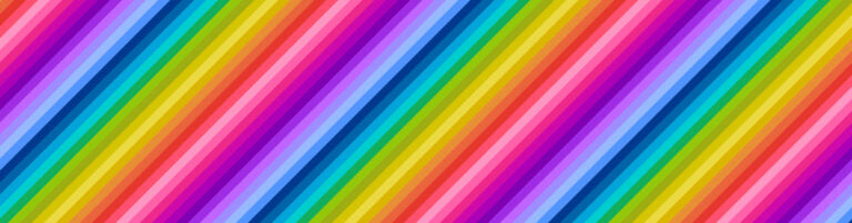 Omnificient Ombres Vibrant Rainbow Diagnoal Stripe OM1B Lewis & Irene Half Yard
