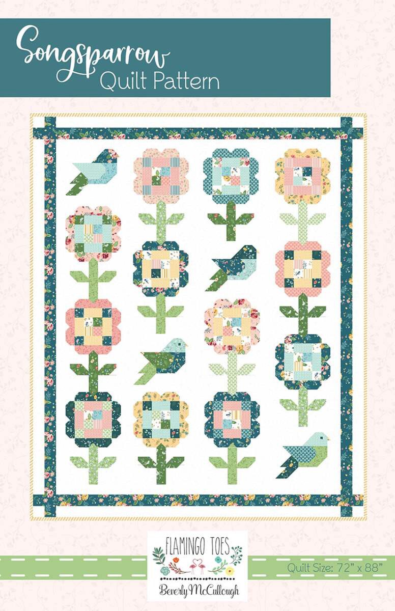 Songsparrow Quilt Pattern P138-SONGSPARROW Riley Blake