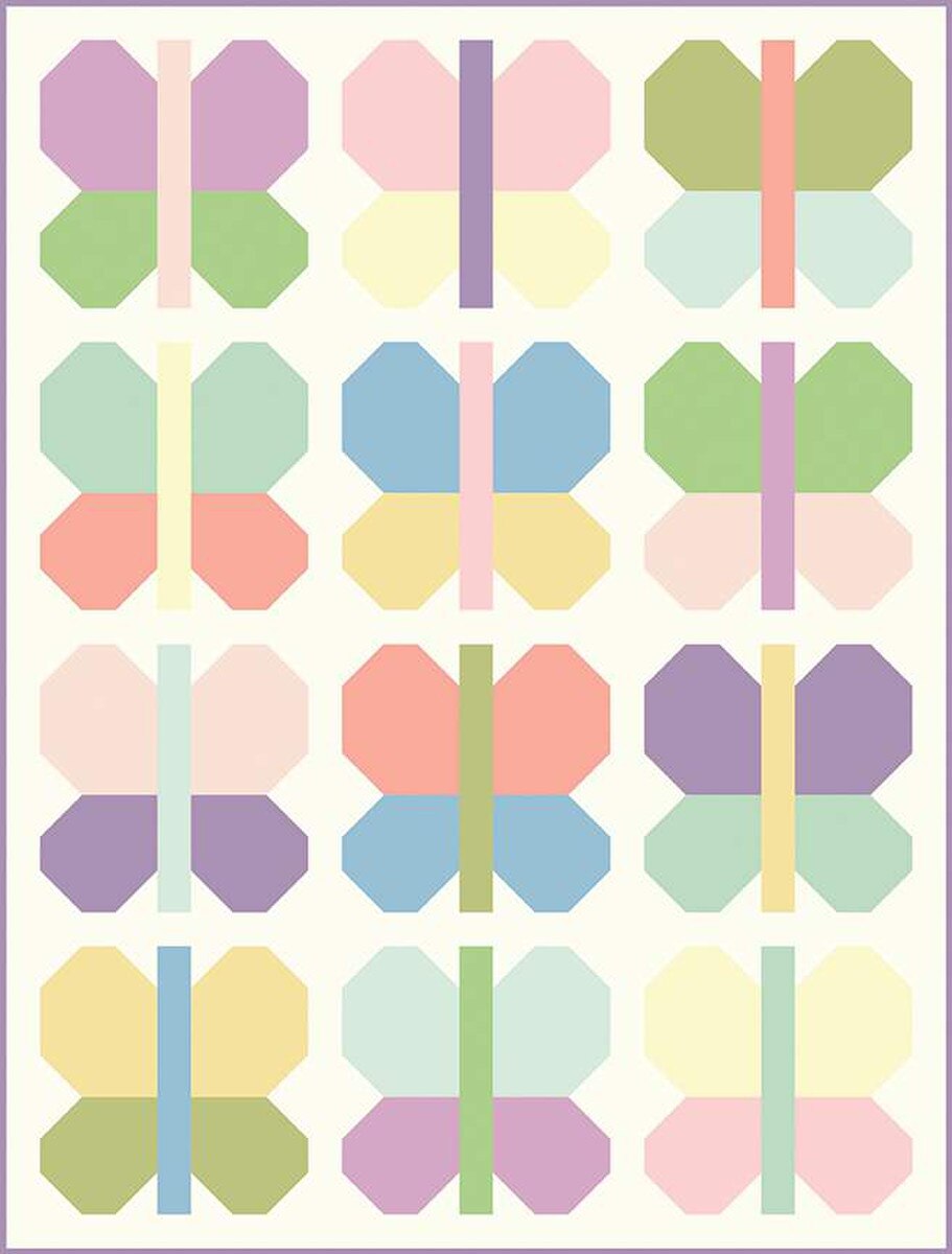 Villa Rosa Designs P147-KALEIDOSCOPE-66476 Kaleidoscope Quilt Pattern