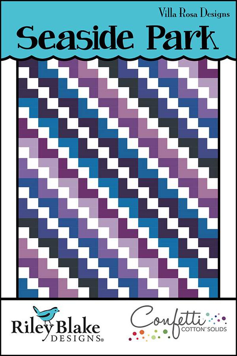 Villa Rosa Designs P147-SEASIDE-66480 Seaside Park Quilt Pattern