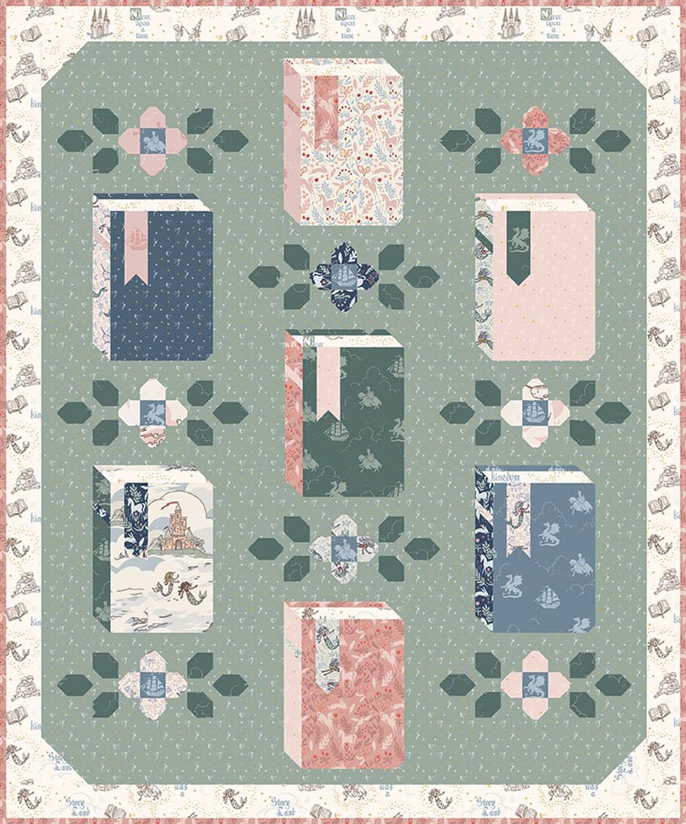 Novel Idea Quilt Pattern P154­-NOVELIDEA Heather Peterson Riley Blake