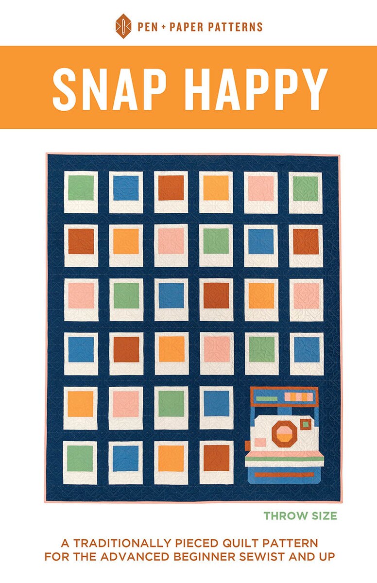 Snap Happy Quilt Pattern P176-SNAPHAPPY Riley Blake