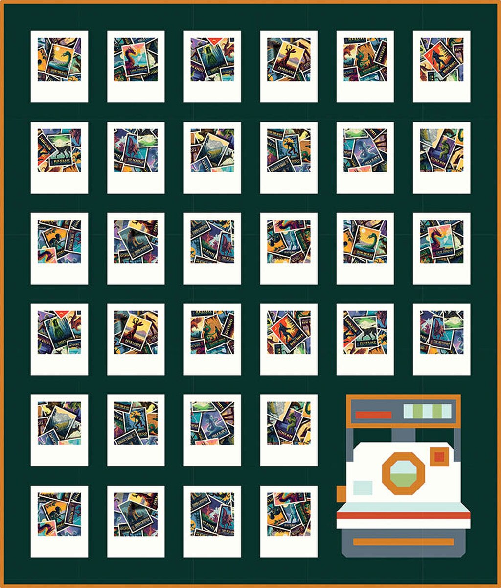 Snap Happy Quilt Pattern P176-SNAPHAPPY Riley Blake