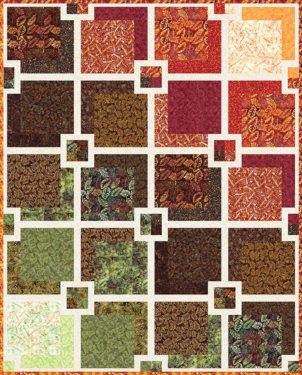 Country Life Prairie Garden Quilt Pattern P177-PRAIRIEGARDEN Jennifer Long Riley Blake