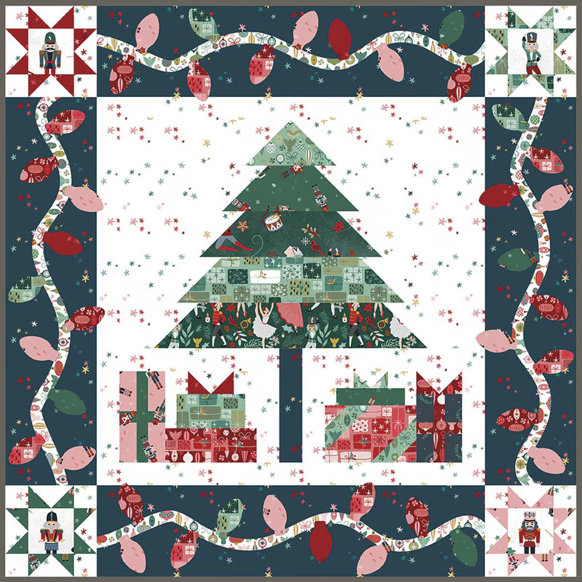 Jennifer Long Presents & Pine Quilt Pattern Riley Blake Designs P177-PRESENTSPINE