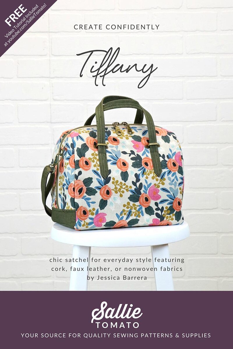Sallie Tomato Tiffany Bag Pattern P210-TIFFANY Riley Blake