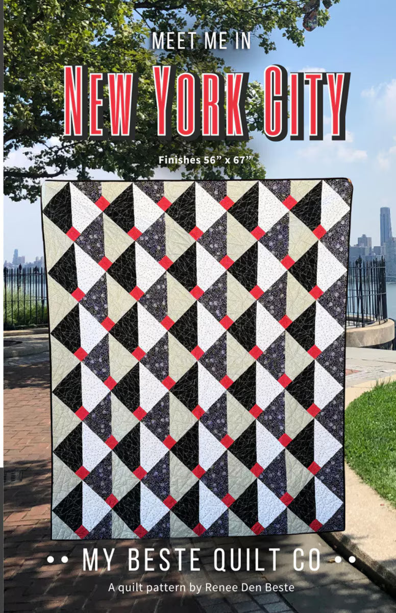 Meet Me in New York City My Beste Quilt Co Riley Blake Designs P237-NEWYORKCITY