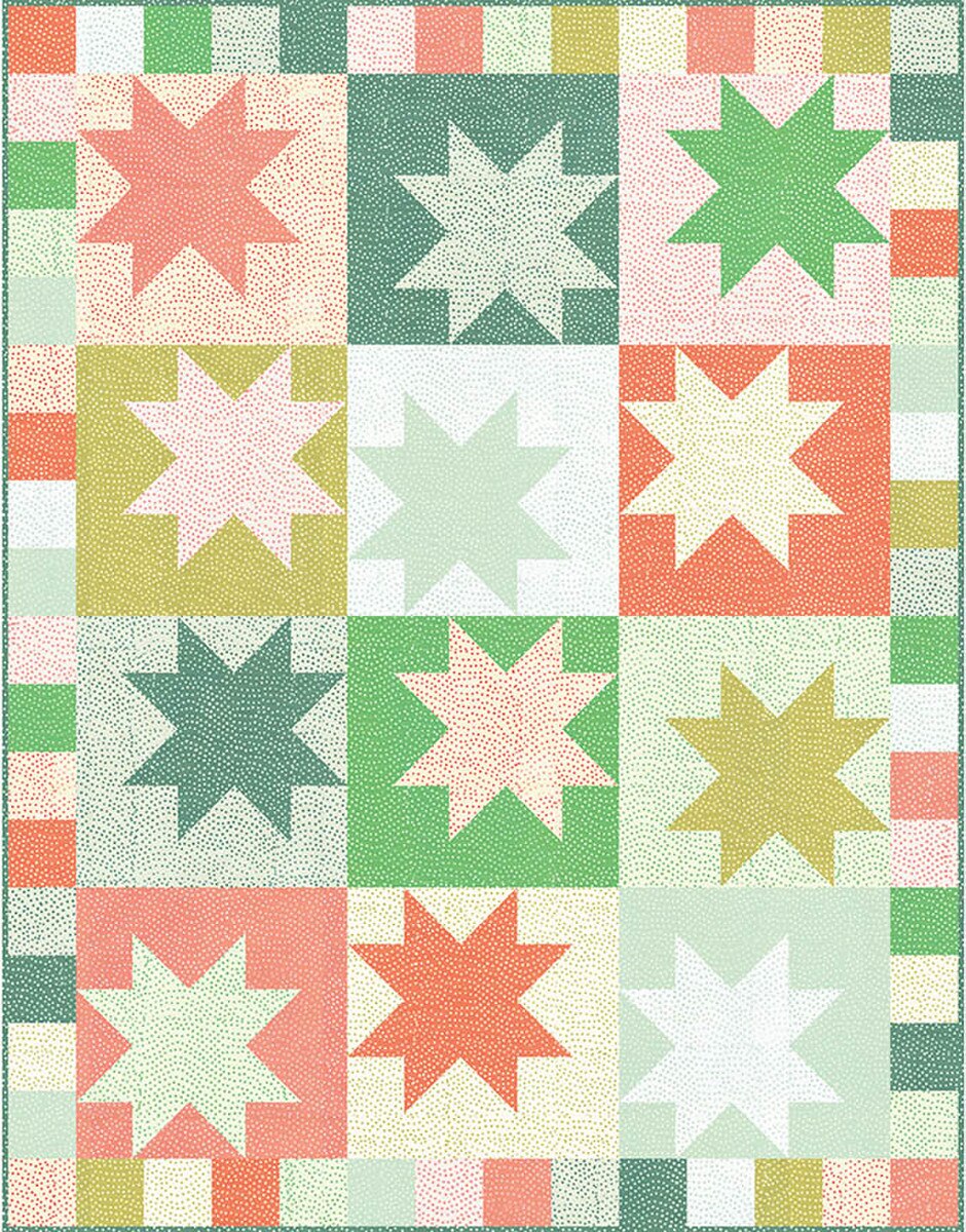 Christa Quilts Dancing Stars Quilt Pattern P290-DANCINGSTARS Christa Watson Riley Blake