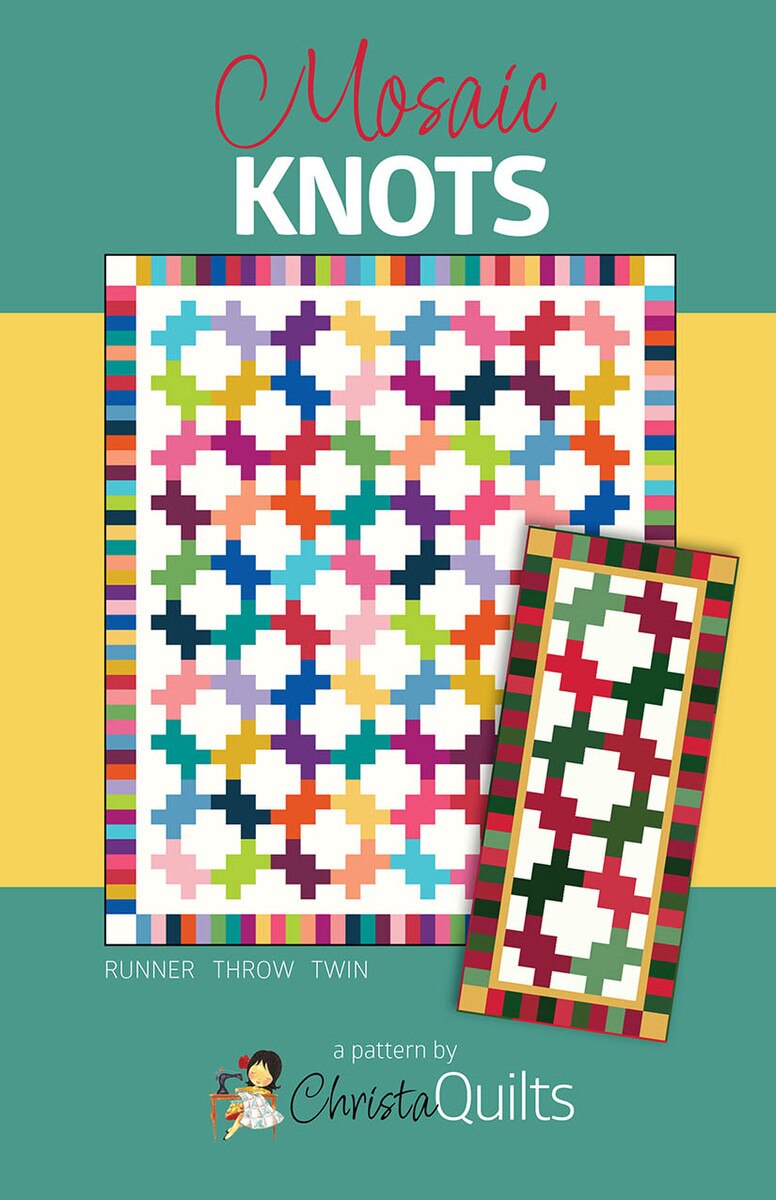 Christa Quilts Mosaic Knots Quilt Pattern P290-MOSAICKNOTS Christa Watson Riley Blake