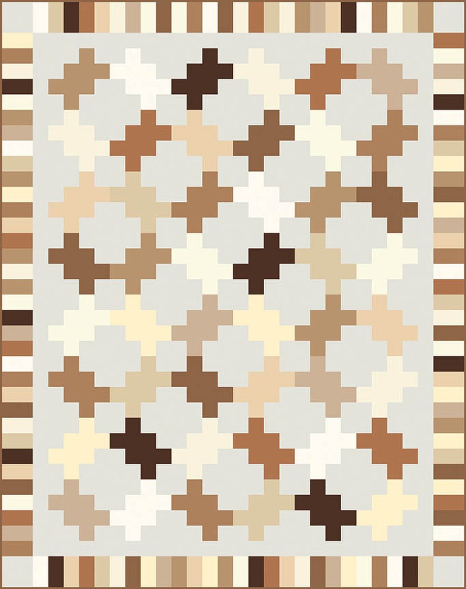 Christa Quilts Mosaic Knots Quilt Pattern P290-MOSAICKNOTS Christa Watson Riley Blake
