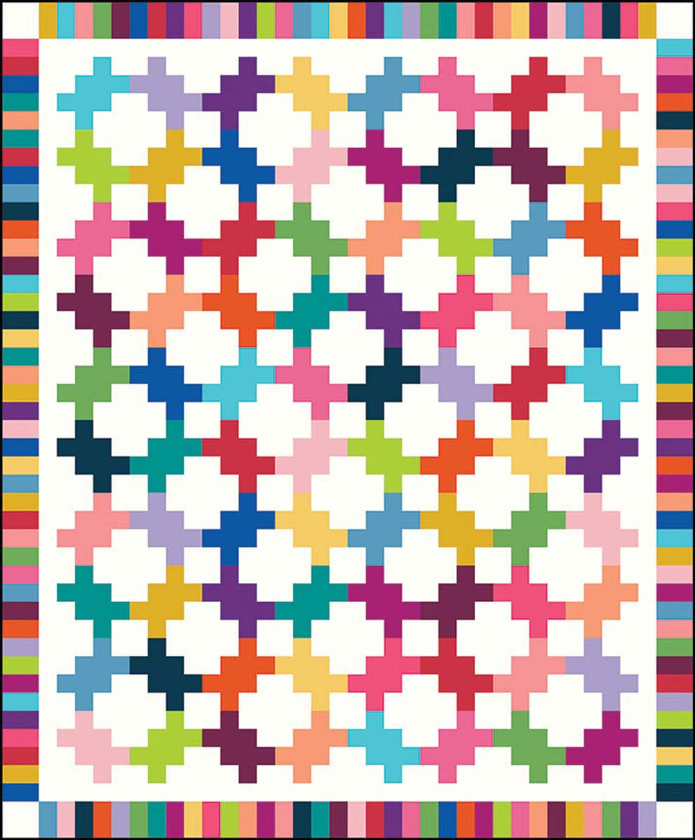 Christa Quilts Mosaic Knots Quilt Pattern P290-MOSAICKNOTS Christa Watson Riley Blake