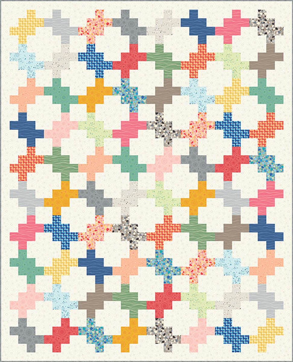 Christa Quilts Mosaic Knots Quilt Pattern P290-MOSAICKNOTS Christa Watson Riley Blake