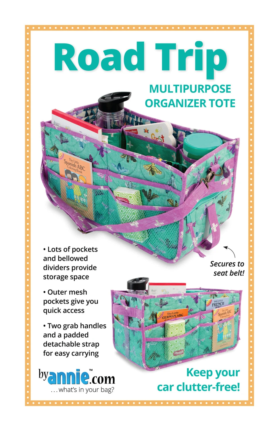 Road Trip Organizer Pattern PBA254 ByAnnie