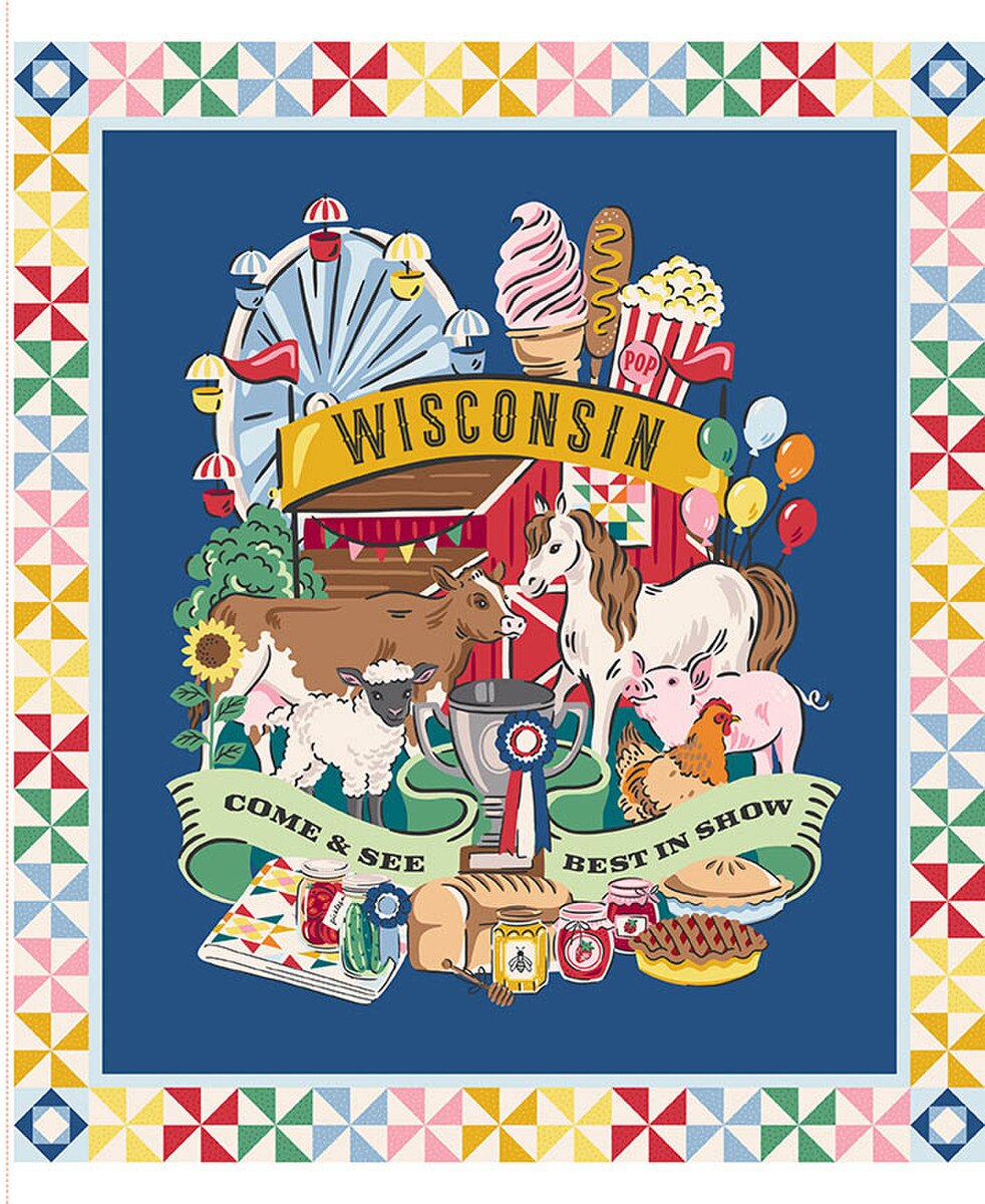 Best in Show Panel  PD17778-PANEL The RBD Designers Riley Blake