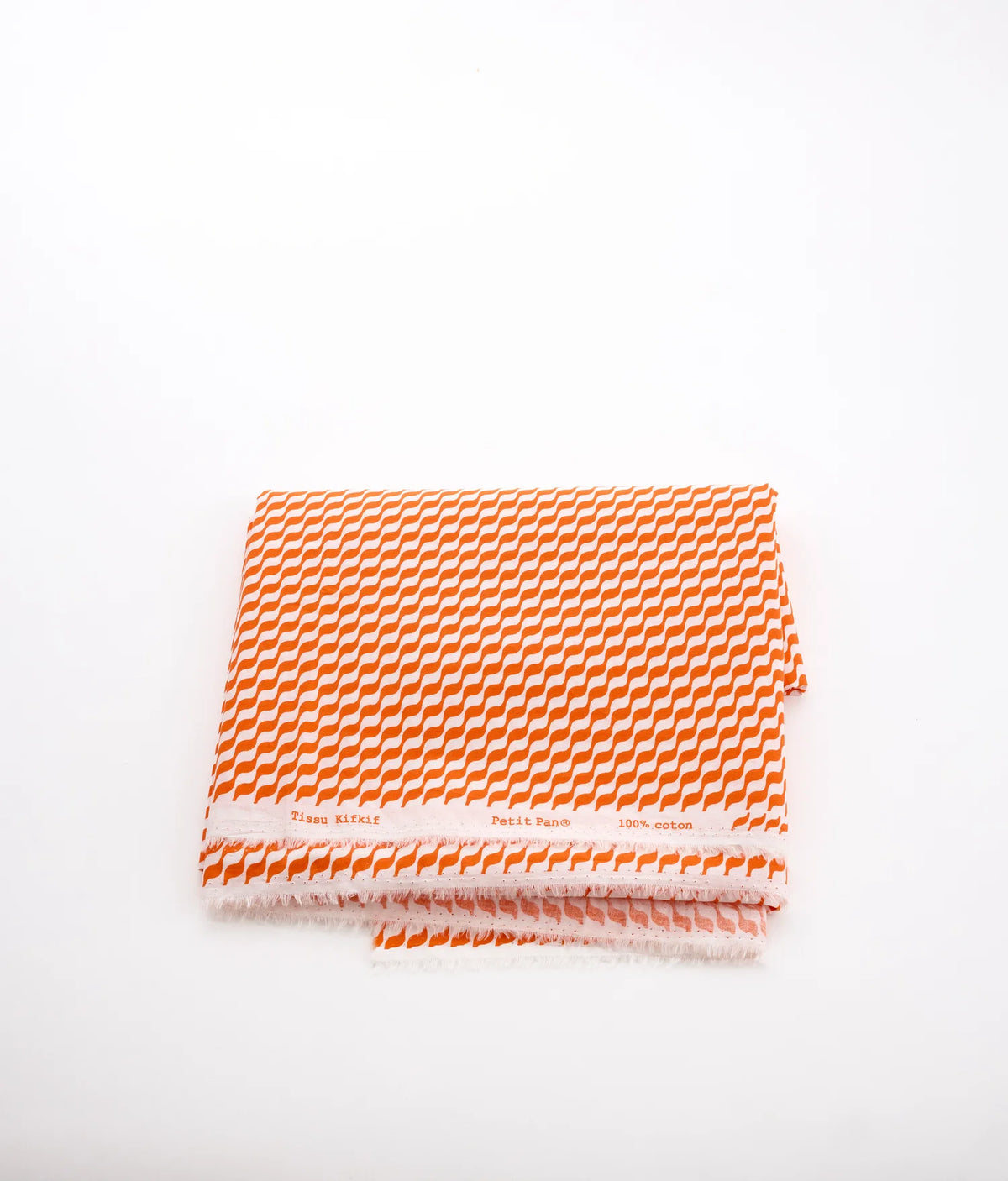 Kifkif Orange 554 Poplin Petit Pan Half Yard