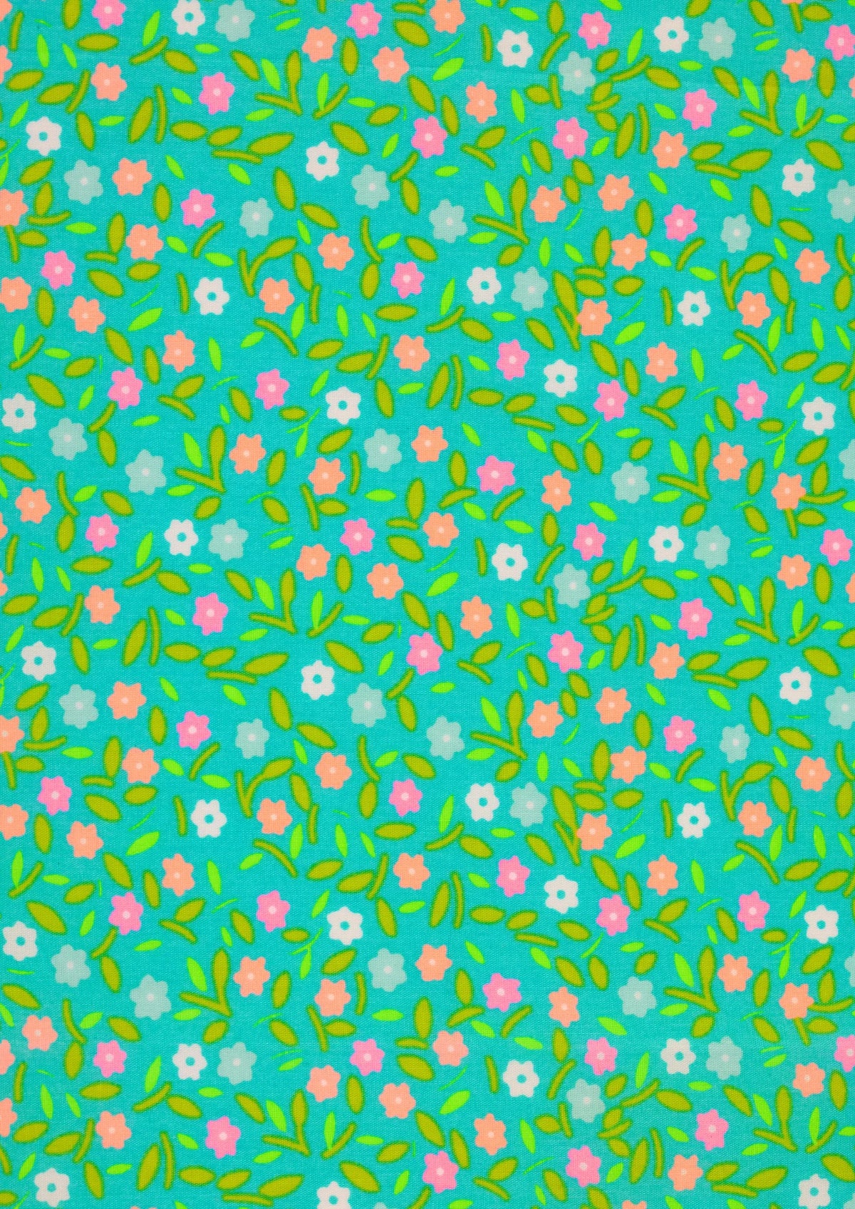 Peace and Love Azure 503 Poplin Petit Pan Half Yard
