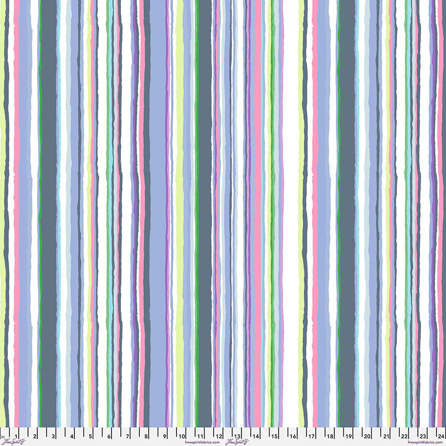 Kaffe Fassett Collective Echo Stripe Pastel PWGP209.PASTEL Half Yard