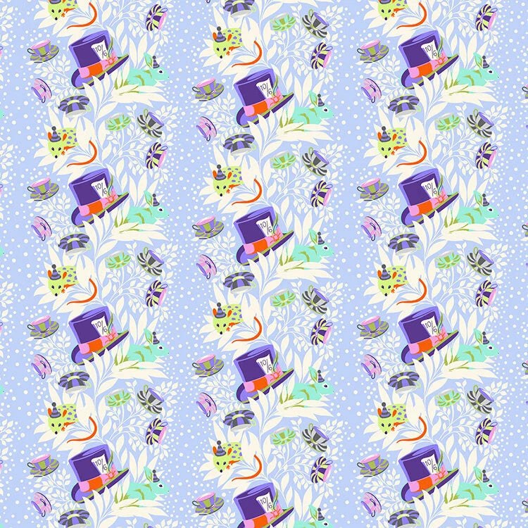 6PM SOMEWHERE CURIOUSER & CURIOUSER DAYDREAM TULA PINK FREESPIRIT PWTP.165.DAYDREAM	 HALF YARD