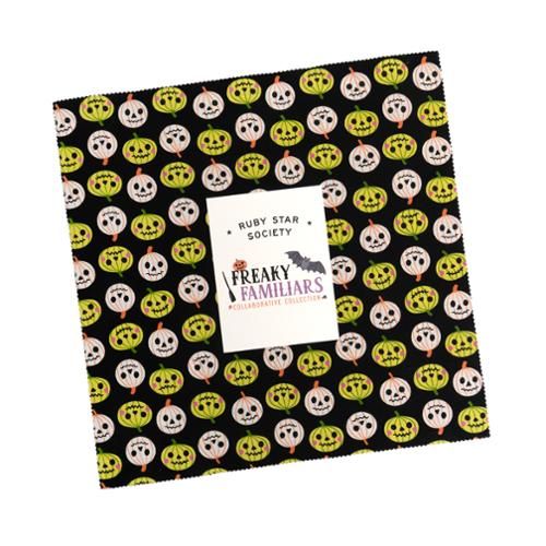 Freaky Familiars 10" Layer Cake® RS5190LC Ruby Star