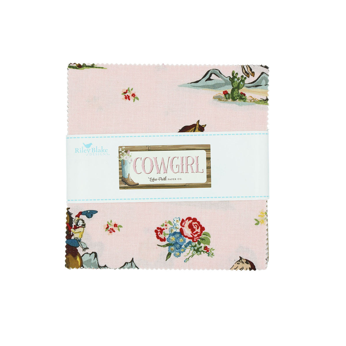Cowgirl Echo Park 5 Inch Stacker Riley Blake