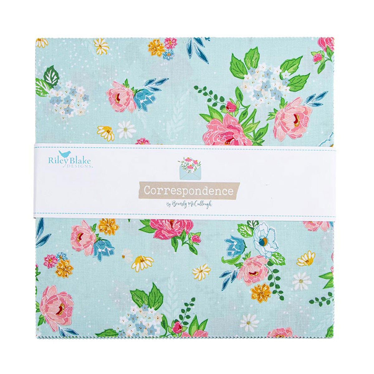 Correspondence 10" Stacker by Beverly McCollough Riley Blake