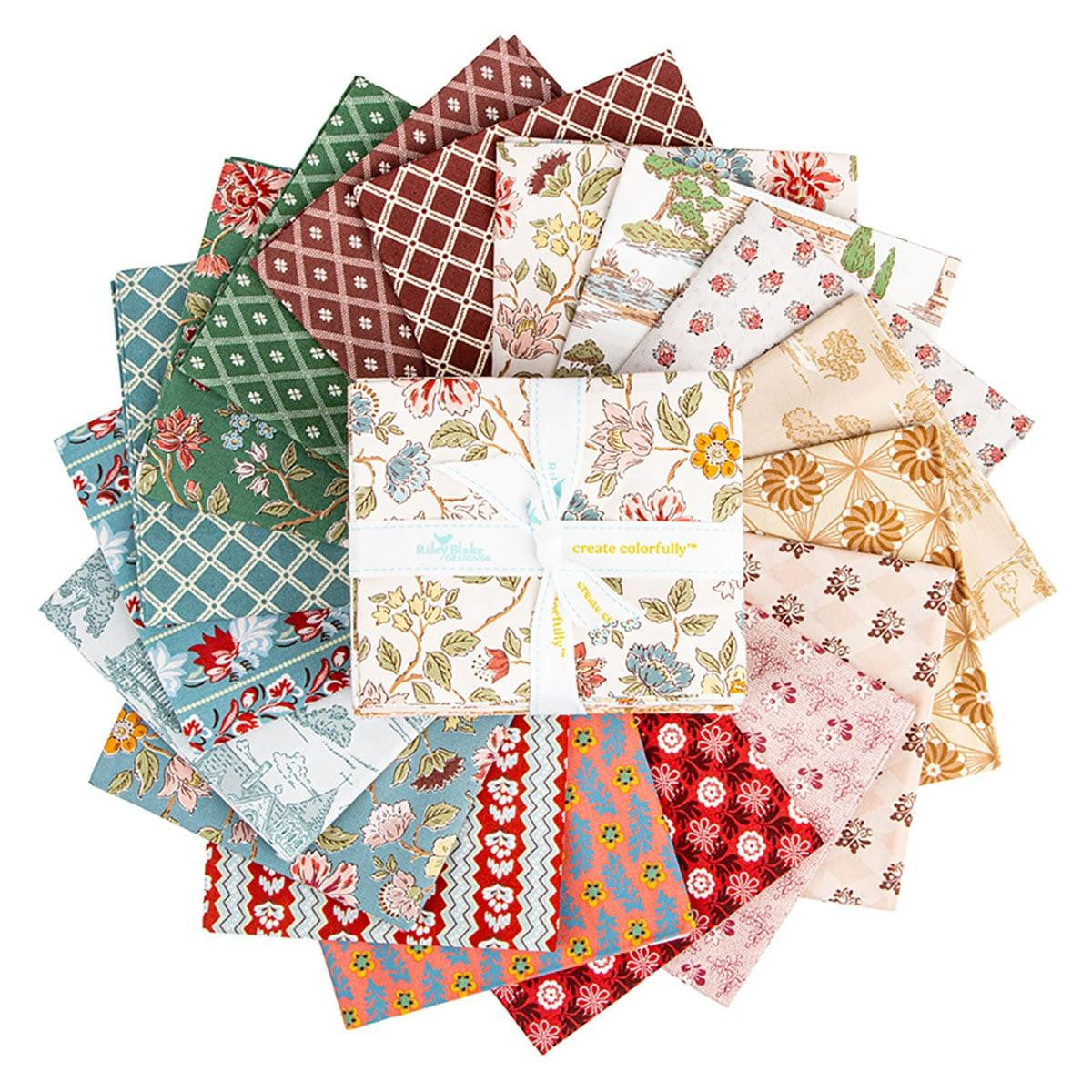 18 Fat Quarter Bundle Northanger Abbey Jane Austen Riley Blake