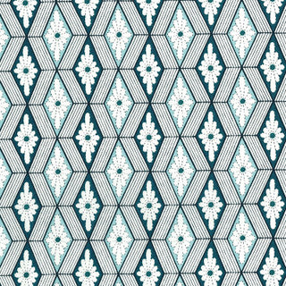 Camellia Sky Blue Indigo Junction's Kyoto Collection RJR Fabrics RJR3073/1 By the Half Yard