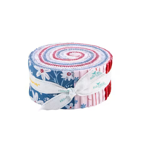 Firework Fields 2.5" Strips by Gracey Larson RP-17580-40