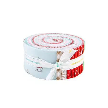 Whimsical Woodland 2.5" Rolie Polie Jelly Roll Tasha Noel Riley Blake RP-17640-40