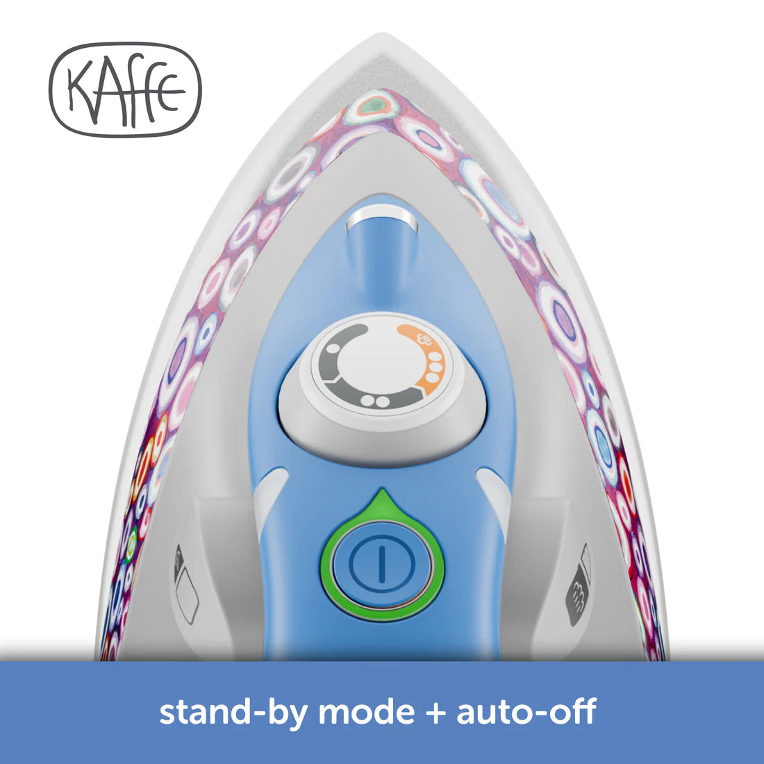Oliso Mini Iron With Trivet Kaffe Fassett # M3PRO-KAFFE
