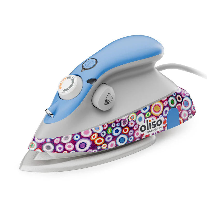 Oliso Mini Iron With Trivet Kaffe Fassett # M3PRO-KAFFE