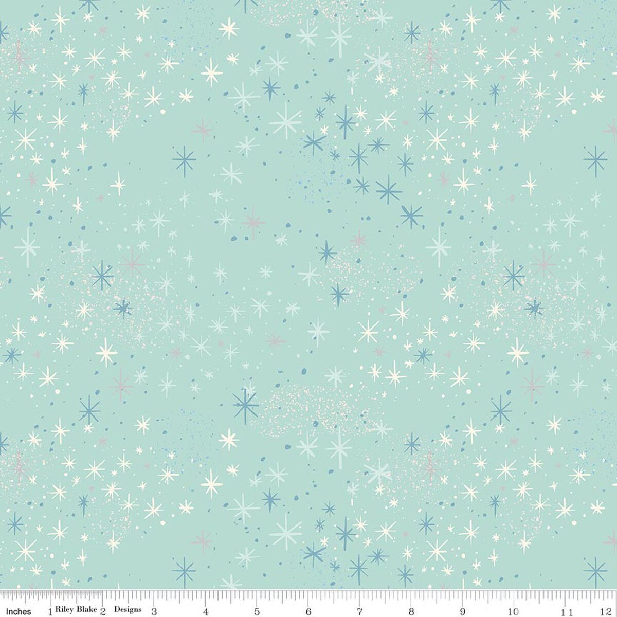 Wishes SC18076­-SONGBIRD Magic Sparkle Jill Howarth Riley Blake Half Yard