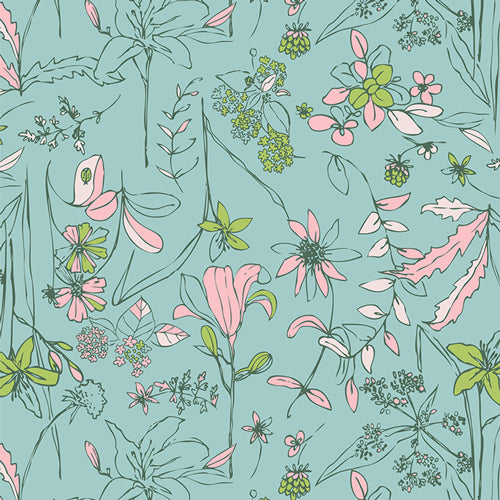 Signature Untamed Beauty Twilight SGN-58708 Sharon Holland Art Gallery Half Yard