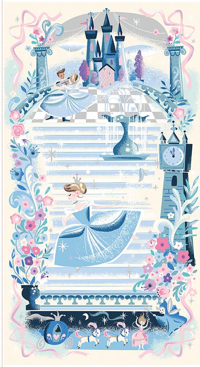 Wishes SP18077­-PANEL Panel Sparkle Jill Howarth Riley Blake
