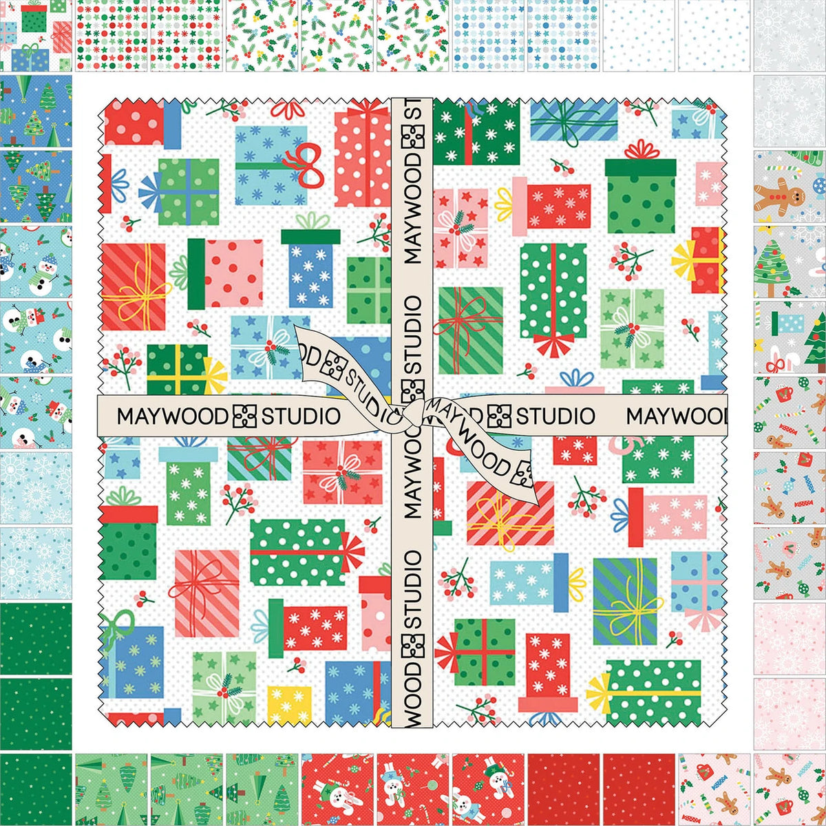 Christmas Break 10" Squares SQ-MASCHBR Maywood Studio