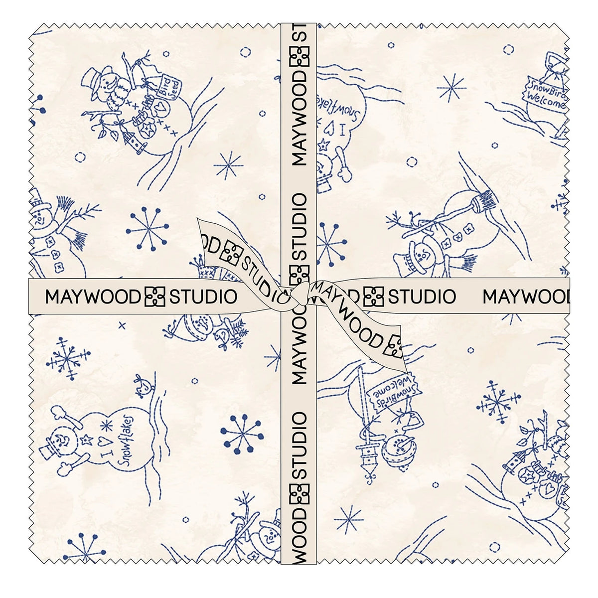 Frosty Friends 10" Squares SQ-MASFRFR Robin Kingsley Maywood