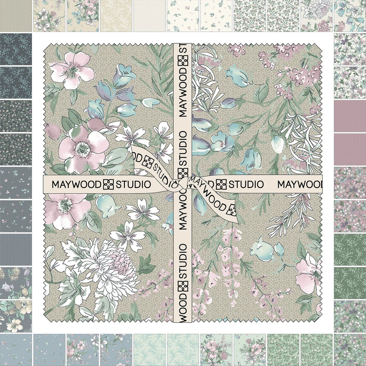 Morning Mist 10" Squares SQ-MASMIST Maywood Studio