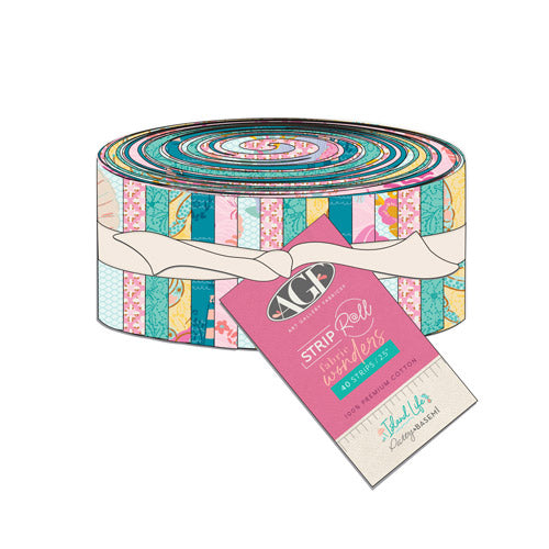 Island Life 2.5” Strip Roll Jelly Roll SRW-ISL Art Gallery