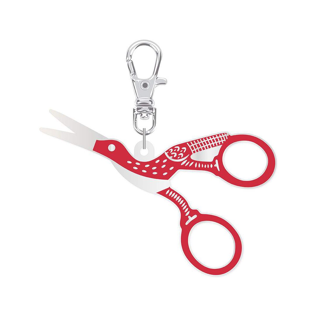 Lori Holt Enamel Happy Charm™ Stork Scissors