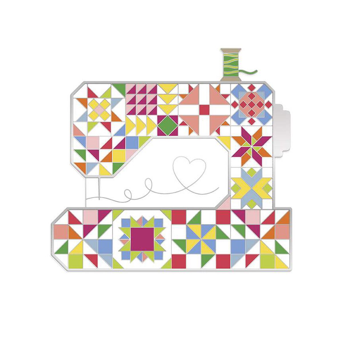 Riley Blake #16 ST­-40978 Sewing Machine Needle Minder