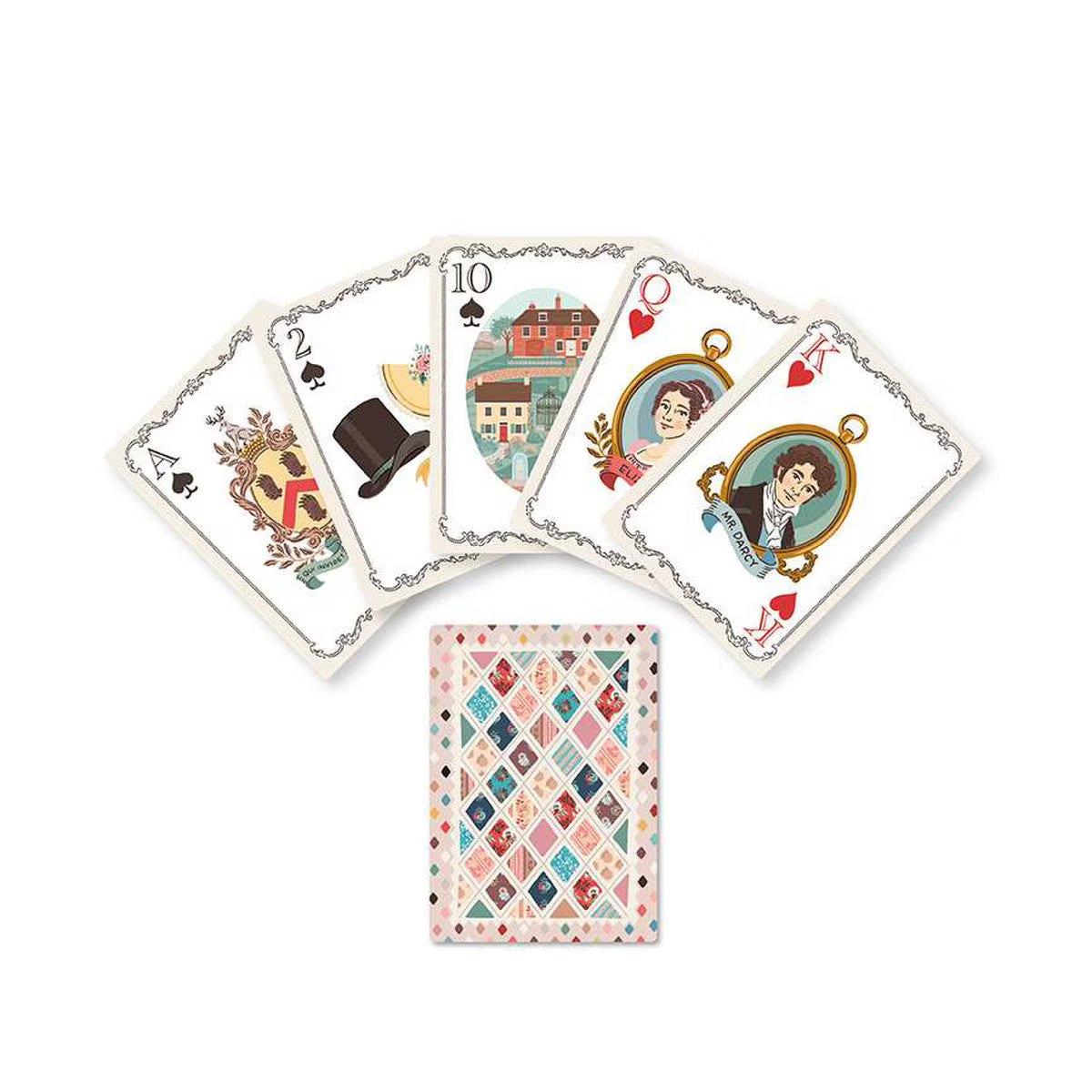 Jane Austen Playing Cards (ST-42316) from Riley Blake Designs