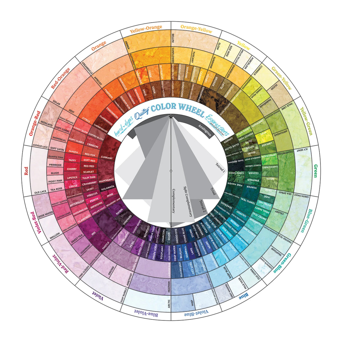 Quilty Color Wheel Riley Blake Designs ST-45843