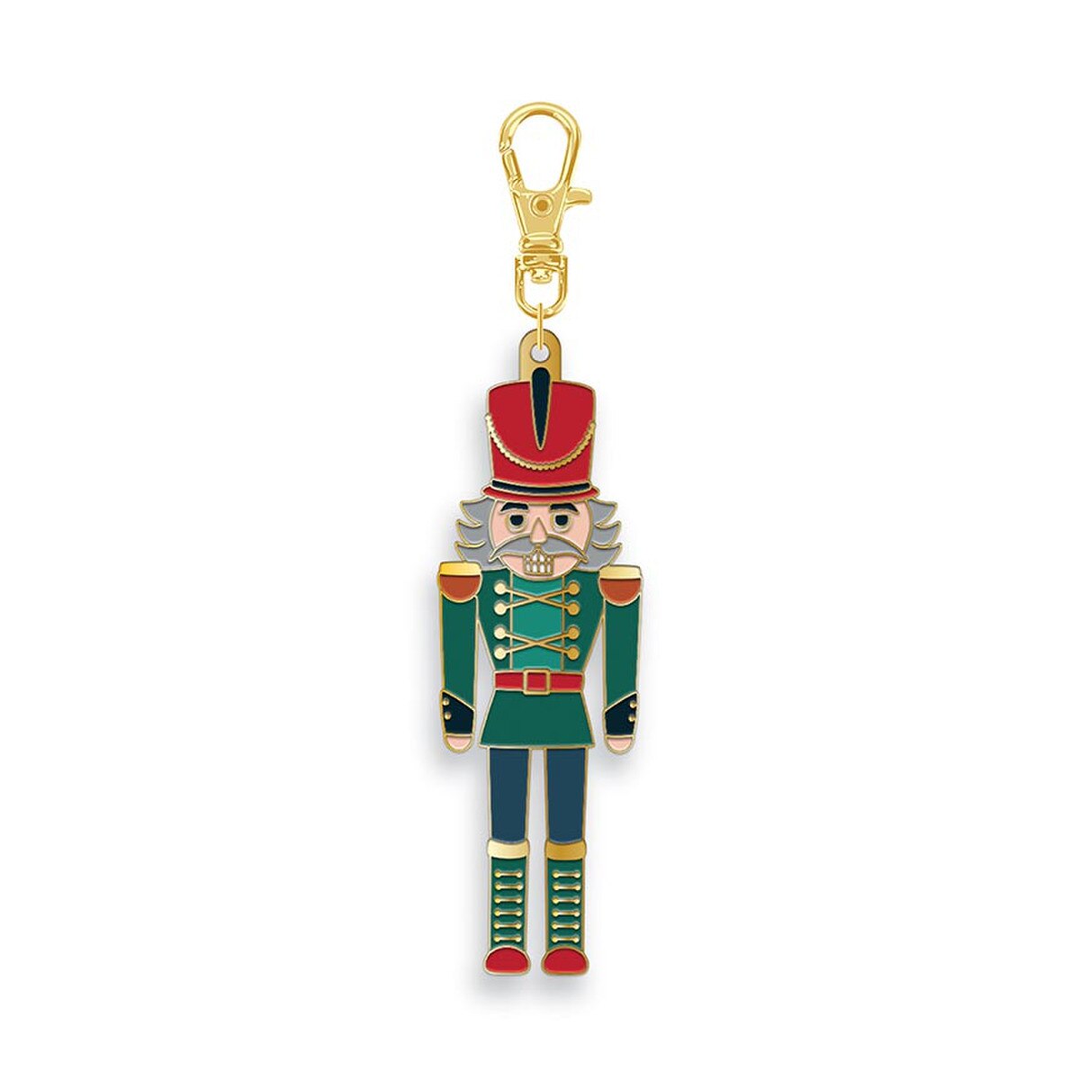 Nutcracker Enamel Charm ST-48376 Jennifer Long Riley Blake Designs