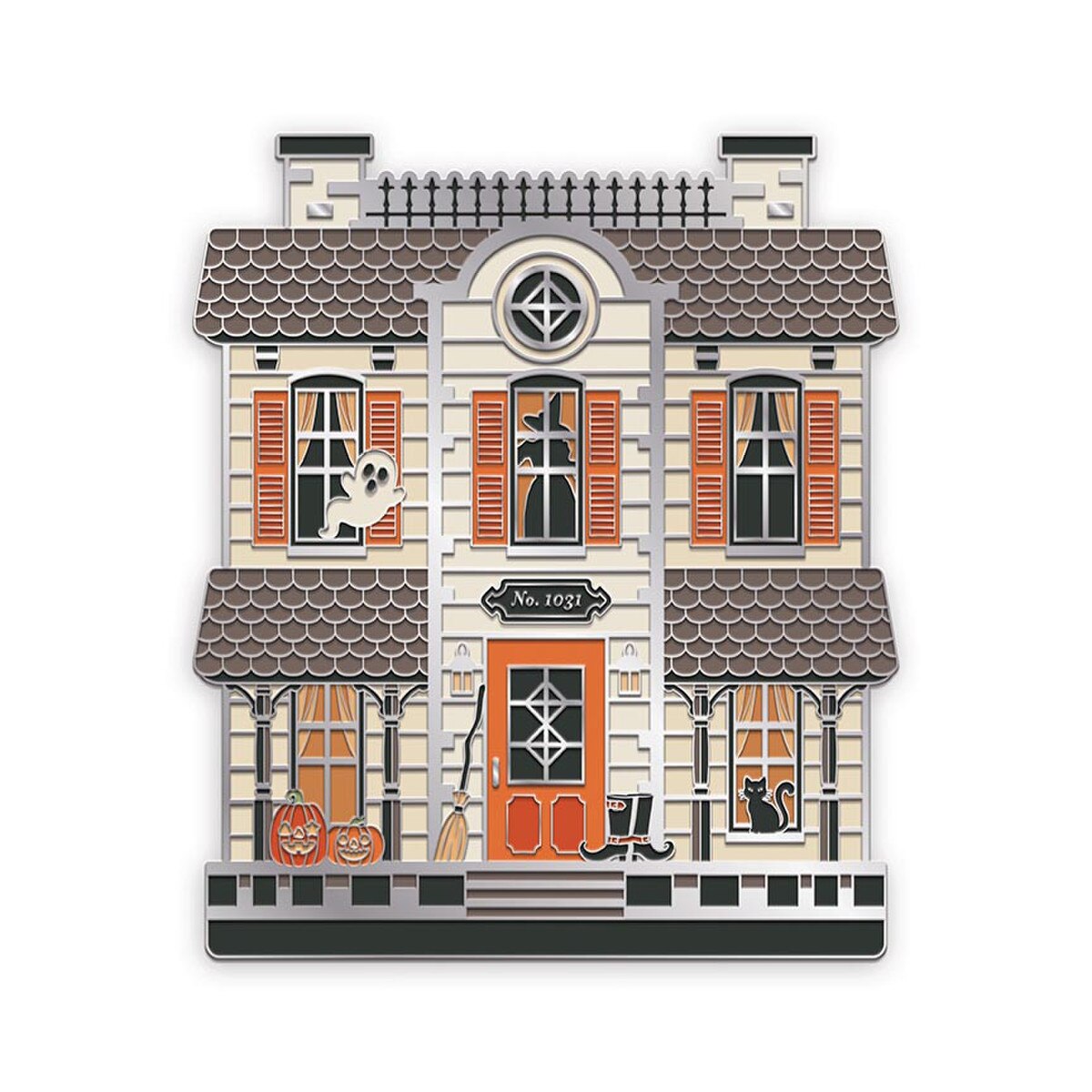Lori Holt ST­-54033 Haunted Cottage Scissor Minder